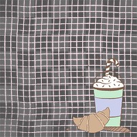 Cafe png illustration transparent background