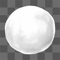 PNG moon doodle clip art, cute galaxhand drawn illustration