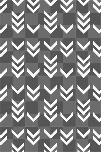 Abstract png transparent background, white zigzag pattern in simple design