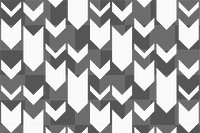 Abstract png transparent background, white zigzag pattern in simple design