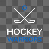 Hockey png sports logo, modern business branding graphic