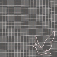 Png dove grid background, transparent design