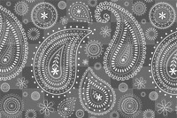 Paisley bandana background png, abstract pattern, transparent design