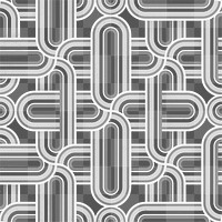 Tangled geometric png pattern, cultural texture graphic design, transparent background