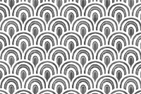 Cute wave pattern png background transparent drawing design Japanese style