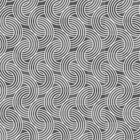 White interlaced rounded arc patterned background design element