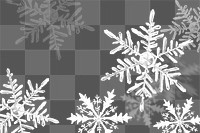 Snowflake png design element