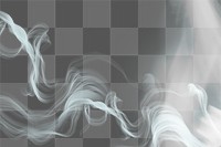 White smoke png transparent background