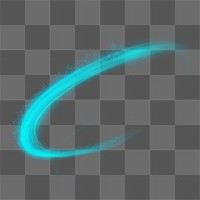 Png light streak design element 