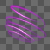 Png light streak design element 