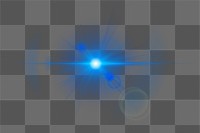 PNG blue lens flare transparent spectrum ghost design element