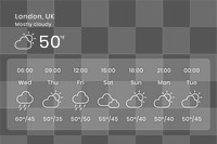 Png 7-day forecast background