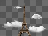 Eiffel Tower sky png transparent background, tourist attraction