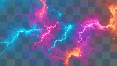 PNG Lightning bolts storm thunderstorm electric.