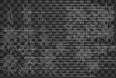 Binary code png background futuristic | Premium PNG - rawpixel