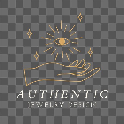 Authentic jewelry logo png sticker, | Free PNG Sticker - rawpixel
