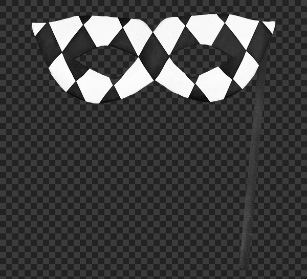 Masquerade mask png, transparent background | Premium PNG - rawpixel