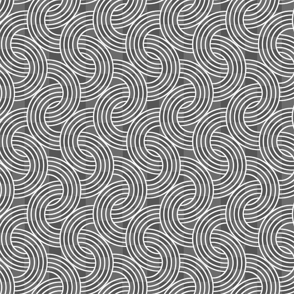 White Interlaced Rounded Arc Patterned Premium Png Rawpixel
