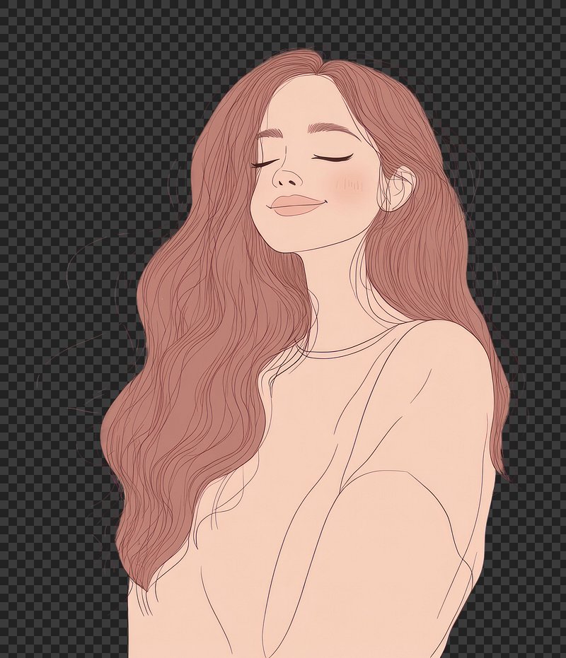 PNG Black woman art illustration illustrated.