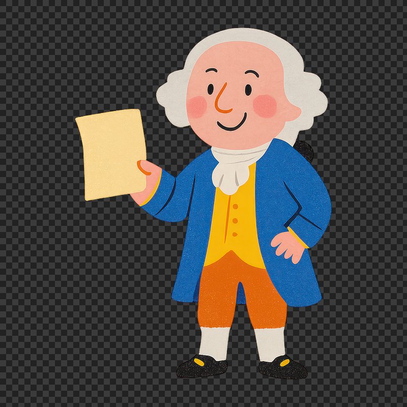PNG Cartoon historical figure illustration