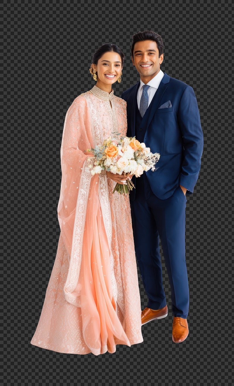 Indian Wedding Couple Images | Free Photos, PNG Stickers, Wallpapers \u0026  Backgrounds - rawpixel, image size:800x1319