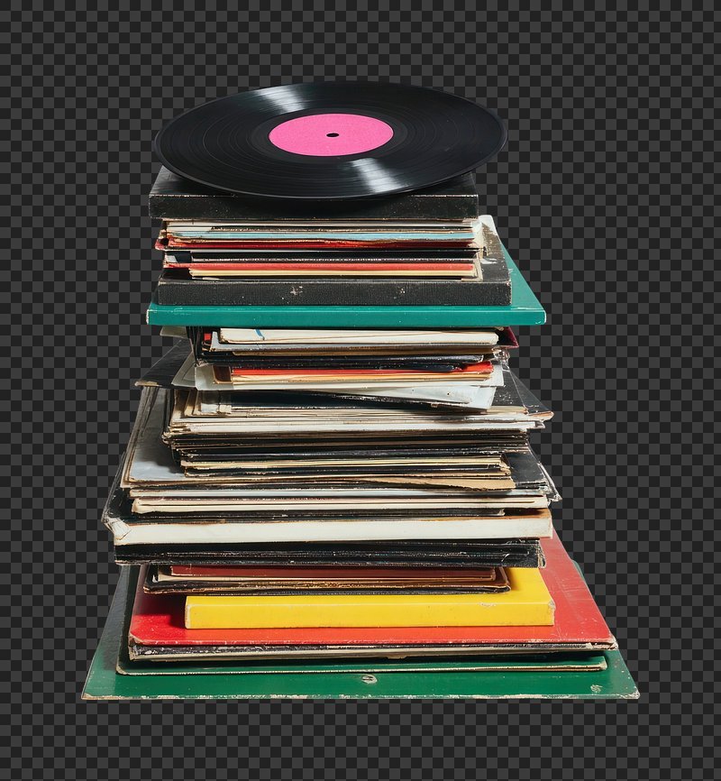 Vintage vinyl records stack | Free Photo - rawpixel