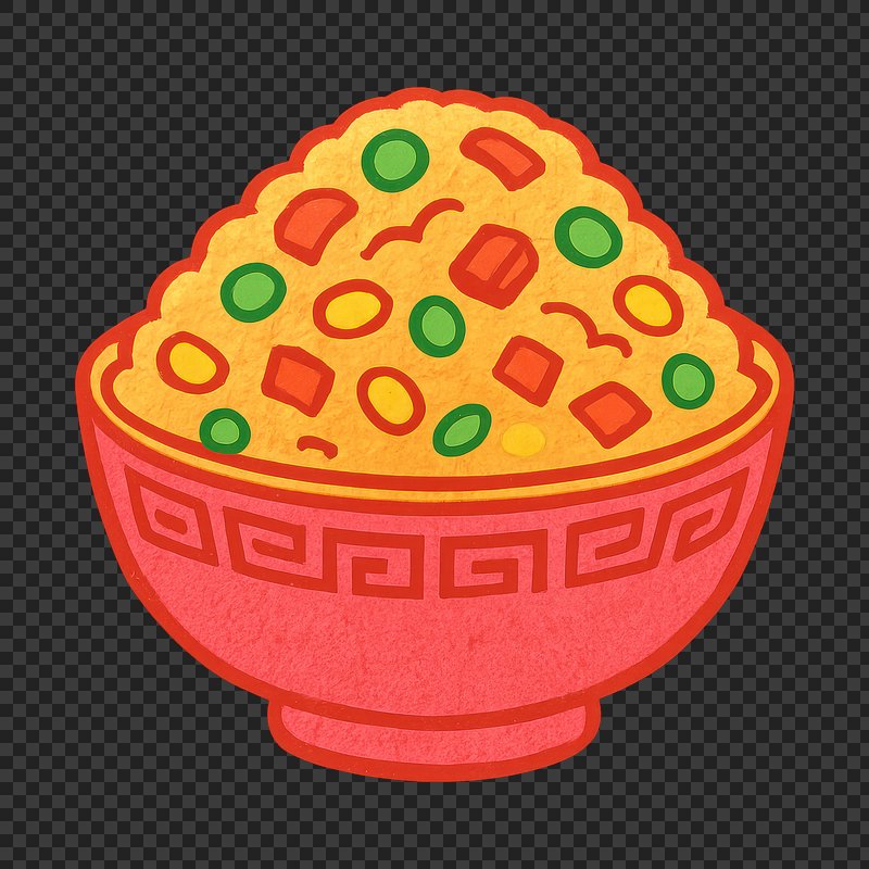 Bowl+of+rice+cartoon Food Images | Free Photos, PNG Stickers ...