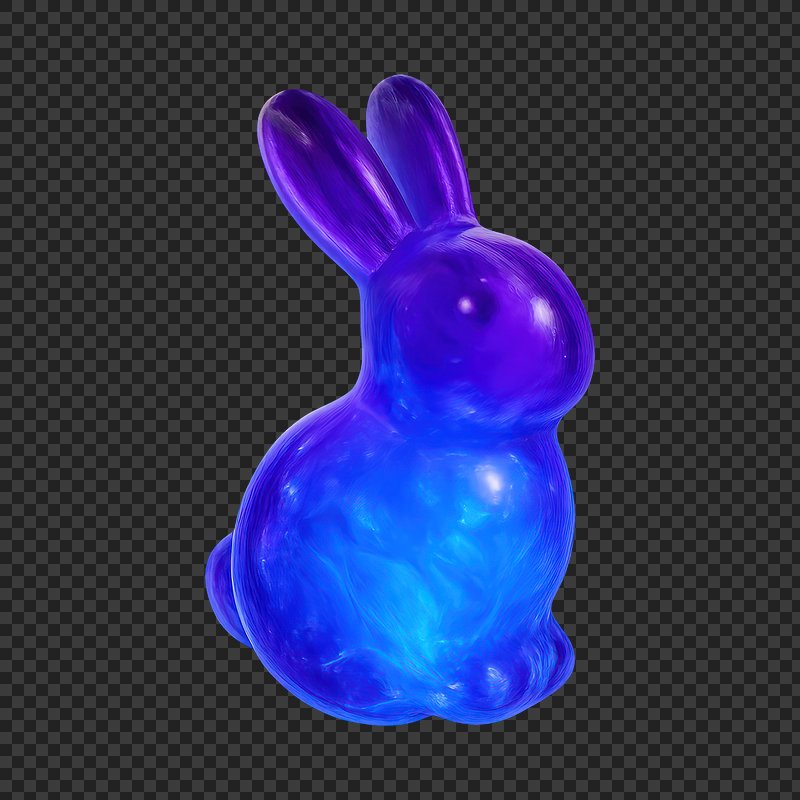 Purple+rabbit+art Texture PNG Images | Free Photos, PNG Stickers ...