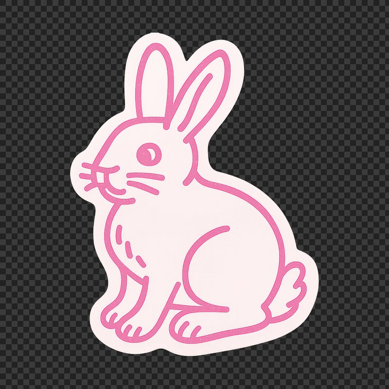 Rabbit+art Cute Images | Free Photos, PNG Stickers, Wallpapers ...