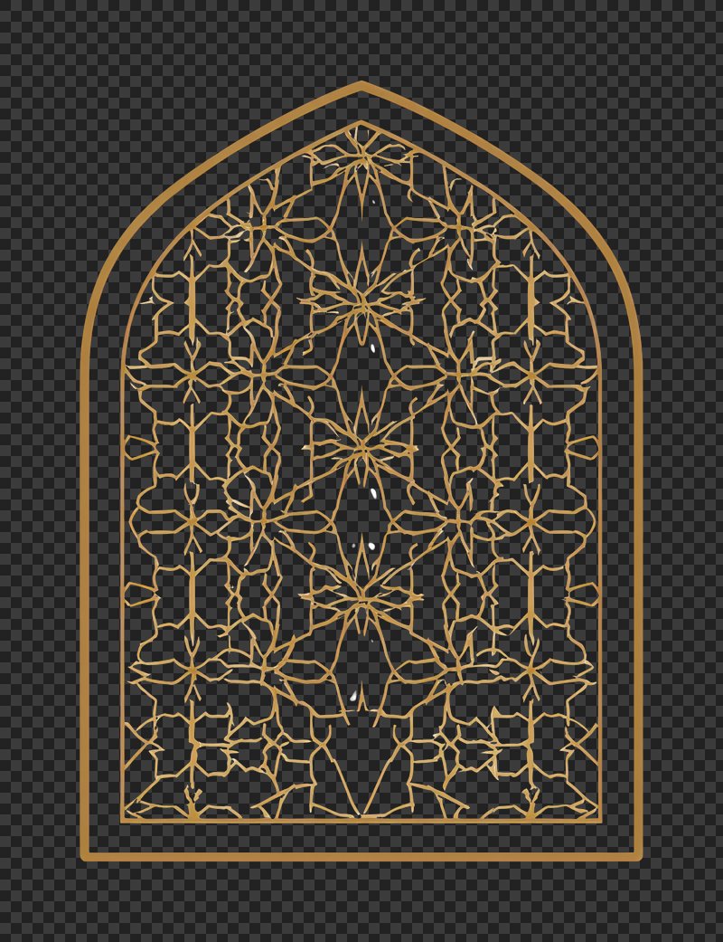 Islamic Window Pattern Illustration Images | Free Photos, PNG Stickers ...