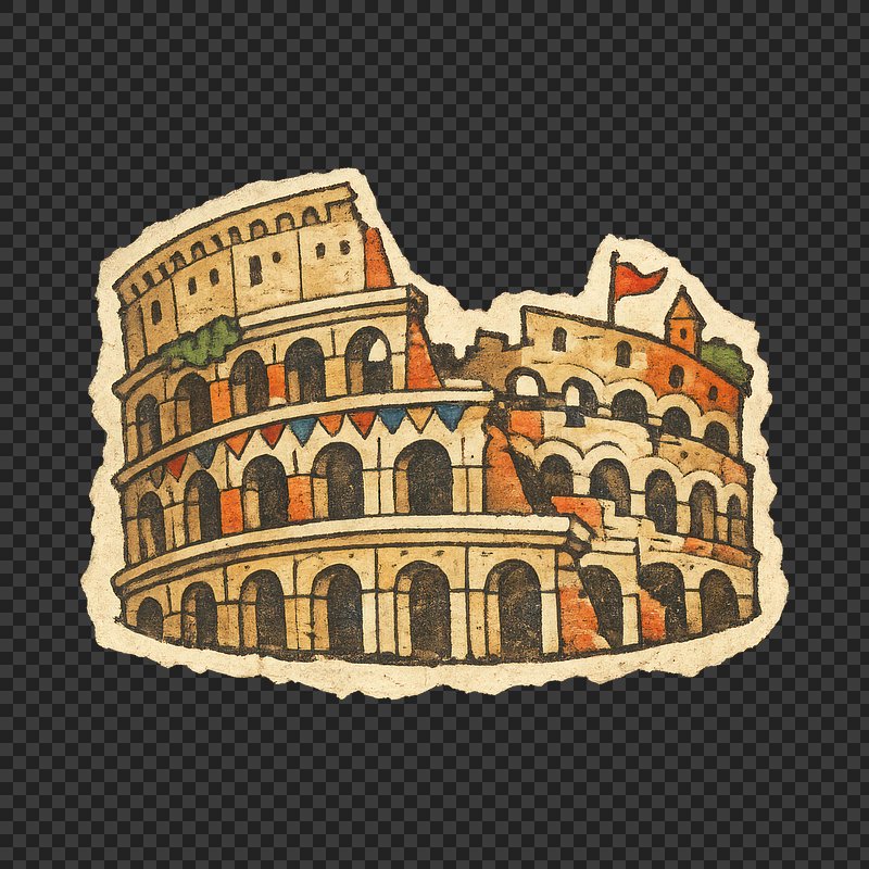 Ancient Rome Drawing Building Images | Free Photos, PNG Stickers ...