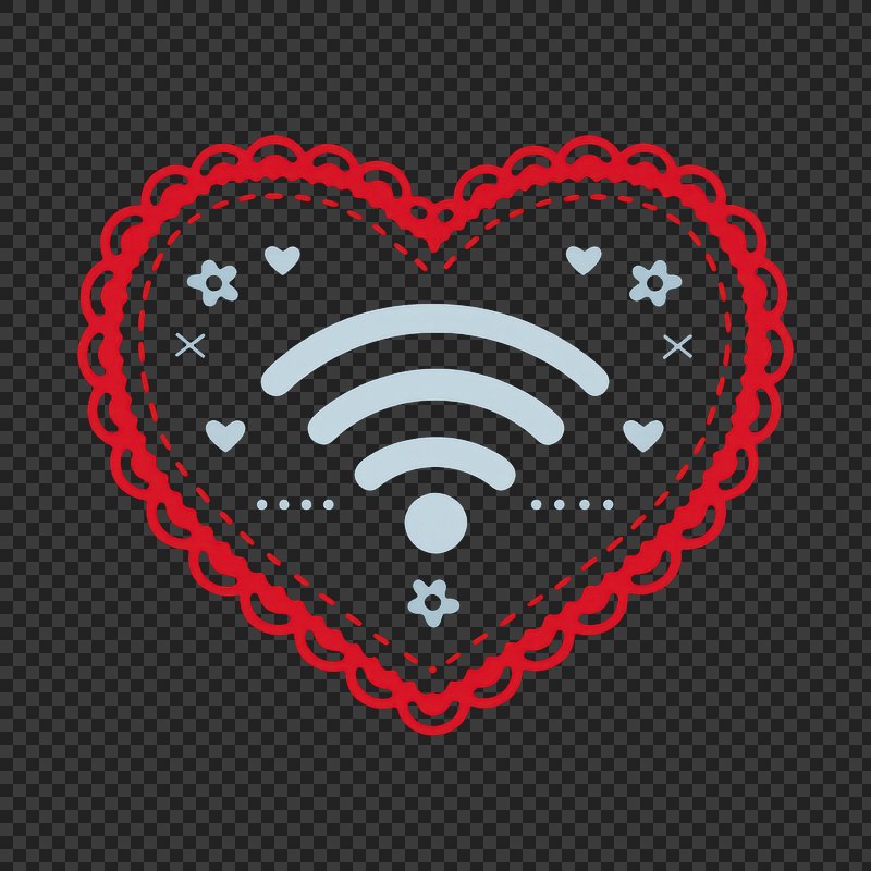 Technology+border Design Element PNG Heart Images | Free Photos, PNG ...