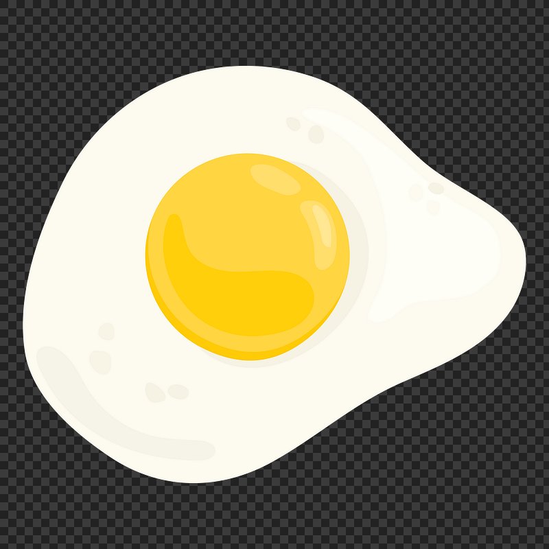 Free: Fried egg png sticker, food