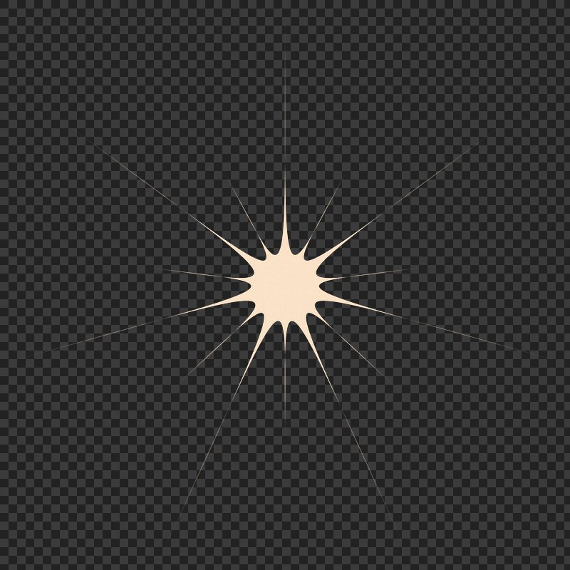 Retro Starburst PNG Images | Free Photos, PNG Stickers, Wallpapers