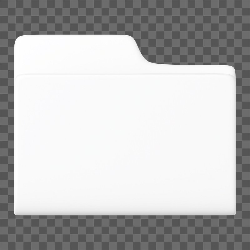 white folder icon