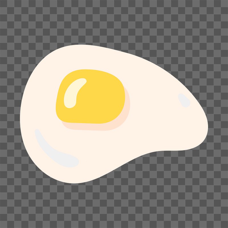 PNG Fried egg slide icon