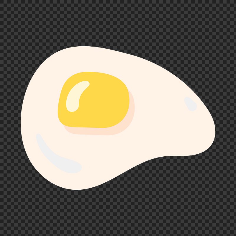 PNG Fried egg slide icon