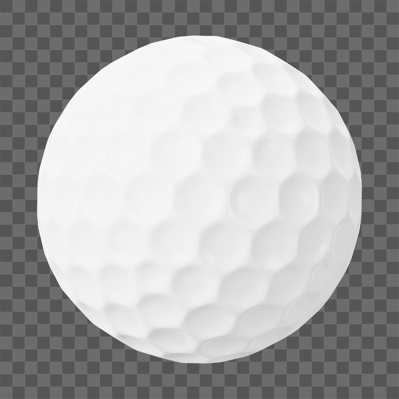 golf ball vector png