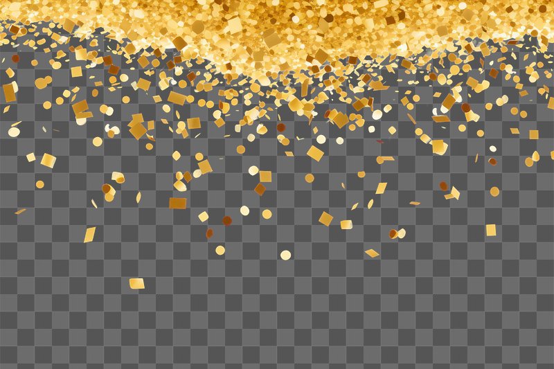 Falling Gold Glitter Confetti Effect HD PNG  Gold glitter background, Gold glitter  confetti, Gold glitter stars