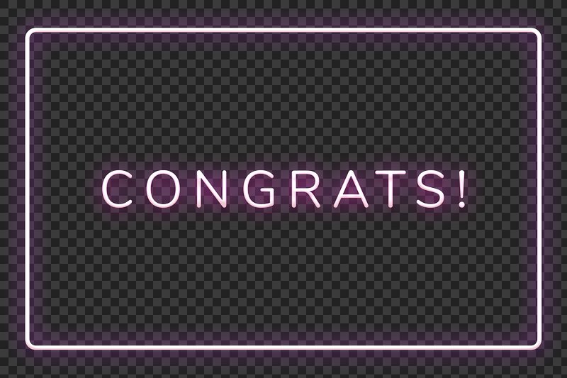 Congratulations PNG Capital PNG Images | Free Photos, PNG Stickers