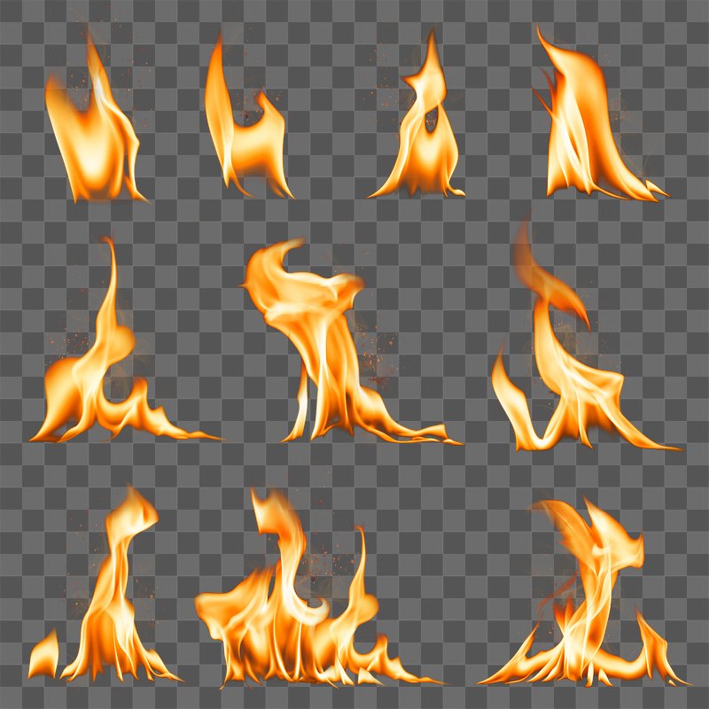 Flaming Vector Art PNG, Flame, Flames, Fire PNG Image For Free