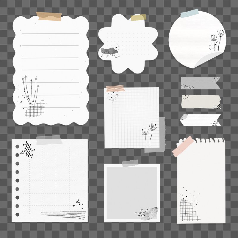Cute Stickers For Journaling PNG Transparent Images Free Download