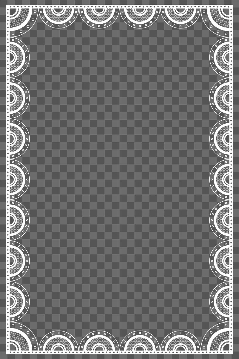 Free: Black and white Material, White Frame transparent background PNG  clipart 