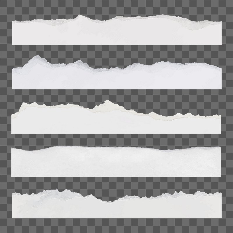 Ripped Paper Edge PNG, Vector, PSD, and Clipart With Transparent