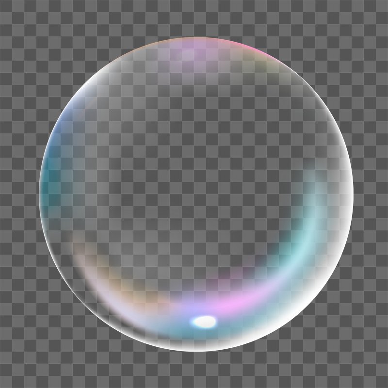 Transparent Bubble PNG Clip Art Image​