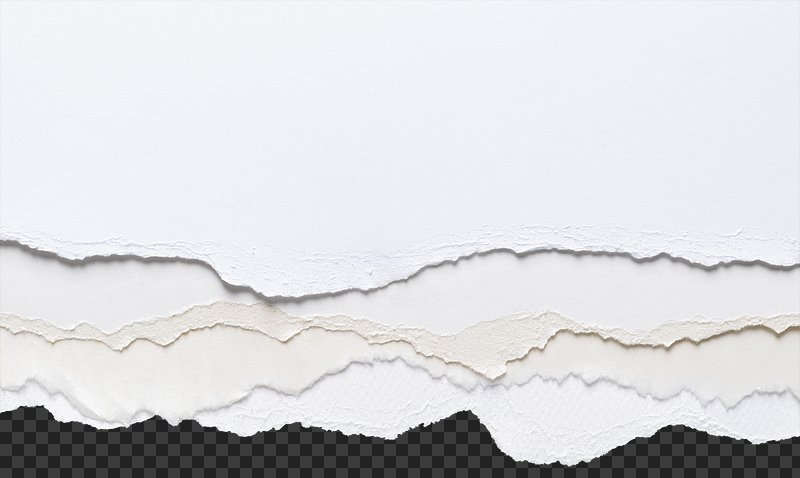 Ripped paper border mockup png handmade background, free image by  rawpixel.com / Chanikarn Thongsupa