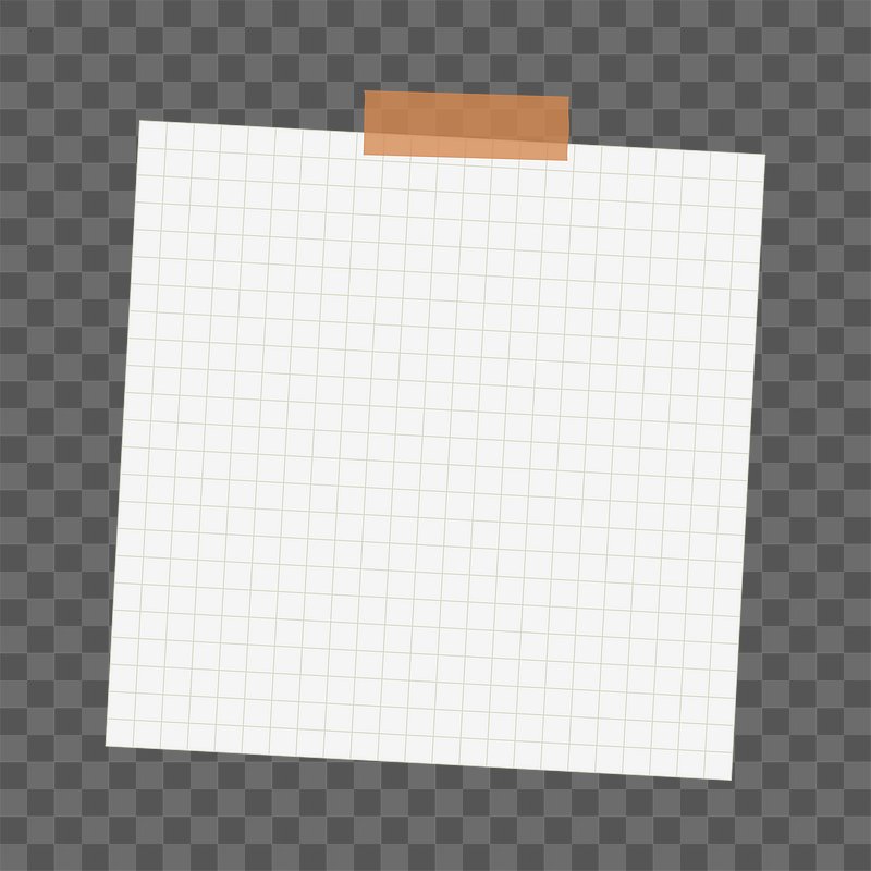 Sticky note PNG transparent image download, size: 889x888px