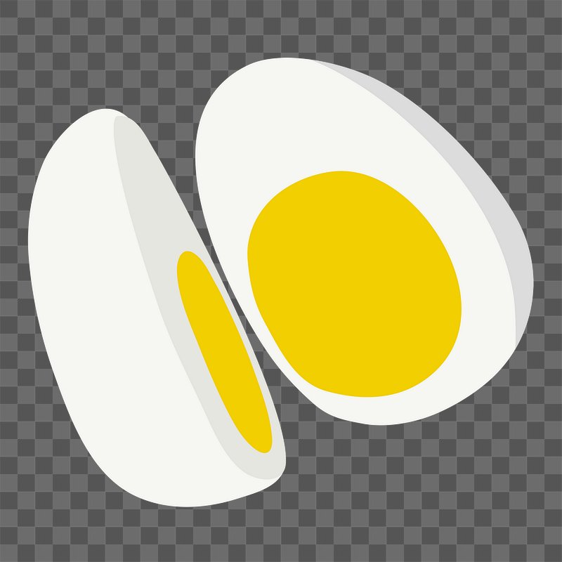 Soft Boiled Egg Open PNG Images & PSDs for Download
