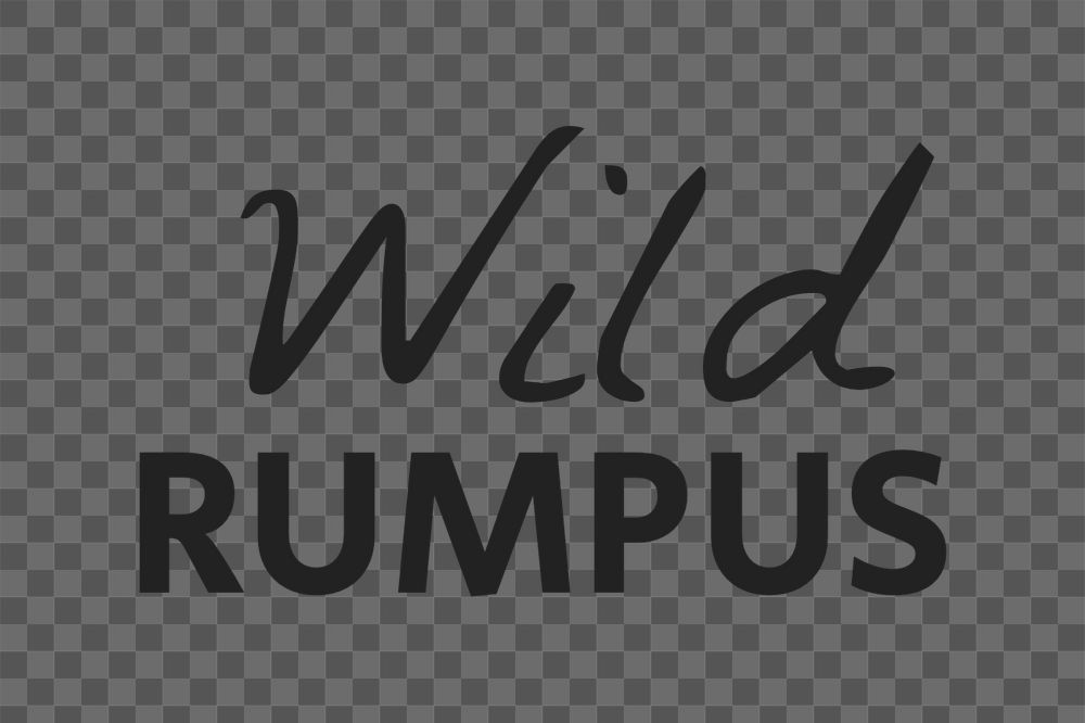 Wild rumpus text