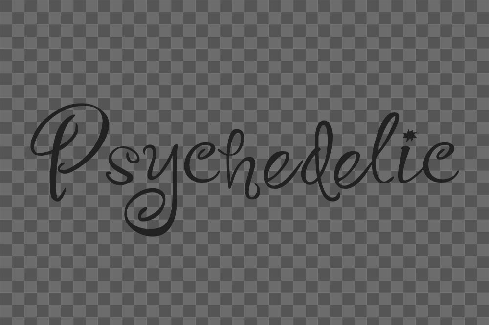 Psychedelic text